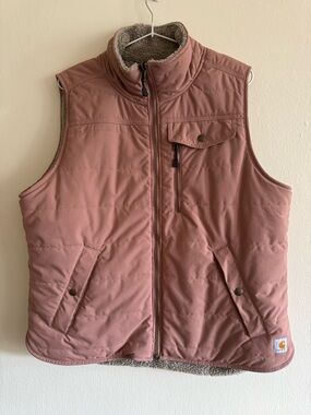 Carhartt Women’s Reversible Rosewood Quilted Insulated Vest
